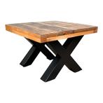 Bijzettafel Mangohout | Naturel | Outlet prijzen!, Huis en Inrichting, Tafels | Bijzettafels, Ophalen, Nieuw, Industrieel