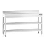 GGM Gastro | RVS werktafel PREMIUM - 1600x700mm - met |, Verzenden, Nieuw in verpakking, Meubilair