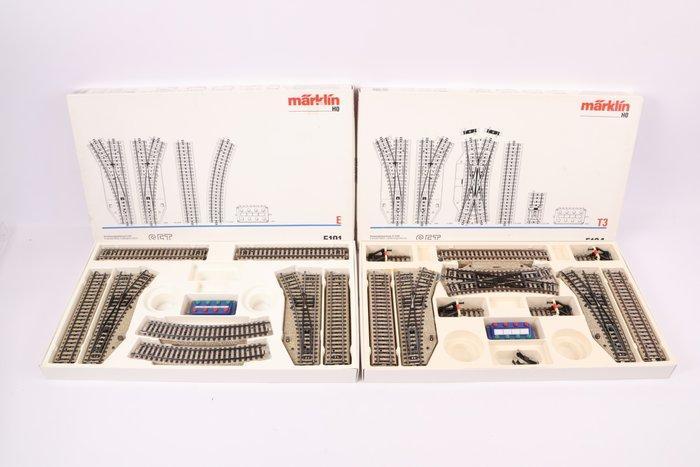 Märklin H0 - 5191/5194 - Modeltreinsporen (2) - Twee M-Rails, Hobby en Vrije tijd, Modeltreinen | H0