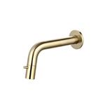 Fonteinkraan Sanilux Peralta Inbouw Inkortbaar Rond Goud, Ophalen of Verzenden, Nieuw, Kraan