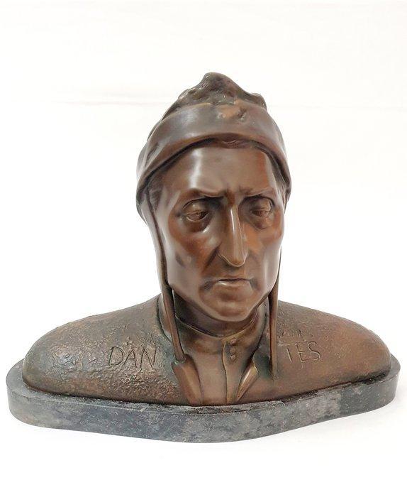 da modello di Vincenzo Vela - sculptuur, Bronzestatue-Büste, Antiek en Kunst, Antiek | Keramiek en Aardewerk