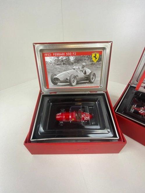 Hot Wheels 1:43 - Modelauto (6) - Ferrari - ixo, Hobby en Vrije tijd, Modelauto's | 1:5 tot 1:12