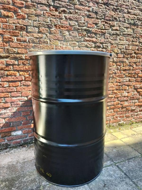 Vuurton, vuurkorf, vuurvat, 200 liter, bbq vat, vuurtonnen, Tuin en Terras, Terrasverwarmers, Zo goed als nieuw