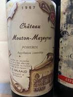 1967 Ch. Mouton Mazeyres, 1974 Ch. Bel-Air, 1979 Ch. La, Verzamelen, Wijnen, Nieuw