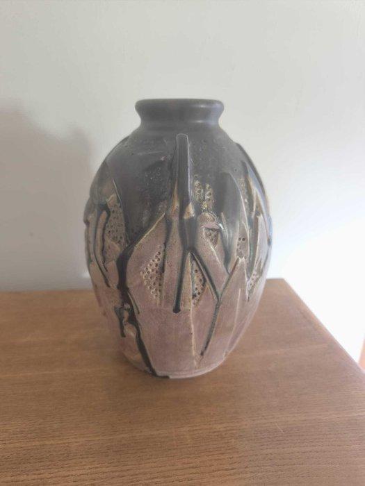 G.METENIER - Vaas - vaas met oren - Steengoed - Vaas Art, Antiek en Kunst, Antiek | Glas en Kristal