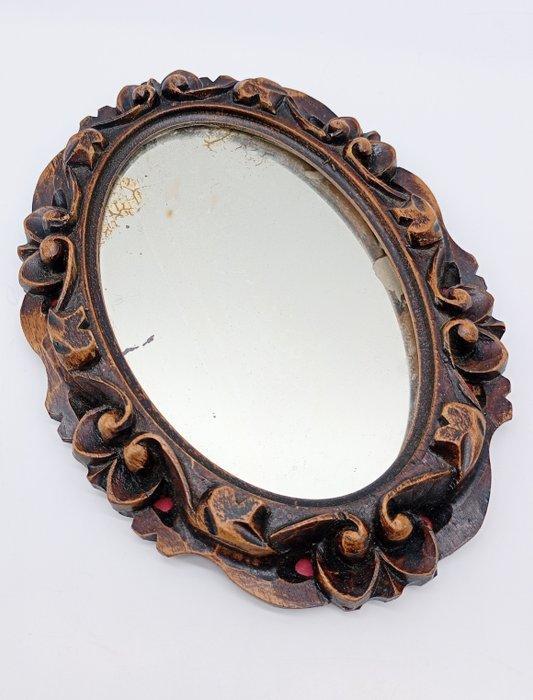 Spiegel - Glas, Hout, Antiek en Kunst, Curiosa en Brocante