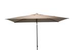 4-Seasons stokparasol Azzurro 200 x 300 cm - Taupe, Tuin en Terras, Verzenden, Nieuw, Stokparasol, Kantelbaar