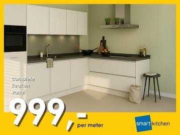 De Mooiste Hoekkeukens voor slechts !!! 999 !!! PER METER!!! beschikbaar voor biedingen