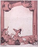Spotprent over de Oorlog in Europa met Japans perspectief, Antiek en Kunst, Kunst | Litho's en Zeefdrukken, Verzenden