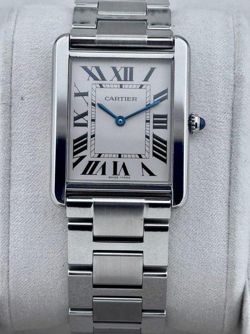 Cartier - Tank Solo - 3169 - Unisex - 2010-2020, Sieraden, Tassen en Uiterlijk, Horloges | Heren