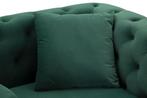 FAUTEUIL EMY GROEN MET KUSSEN CM 104X83X76, Huis en Inrichting, Fauteuils, Ophalen of Verzenden, Nieuw