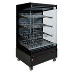 Warmte vitrine, zelfbediening, met glazen deur, op wielen -, Verzenden