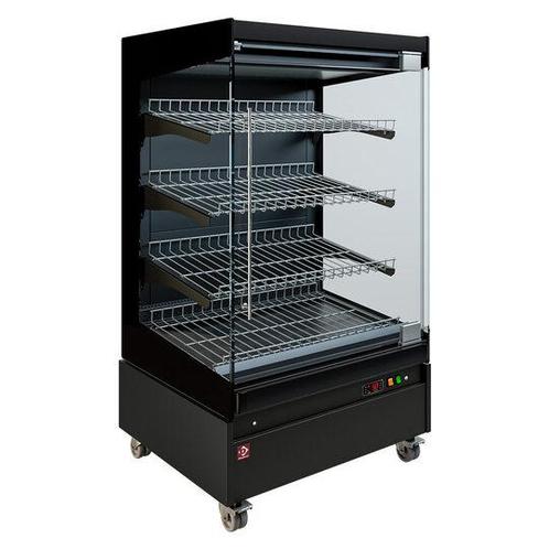 Warmte vitrine, zelfbediening, met glazen deur, op wielen -, Zakelijke goederen, Horeca | Overige, Verzenden