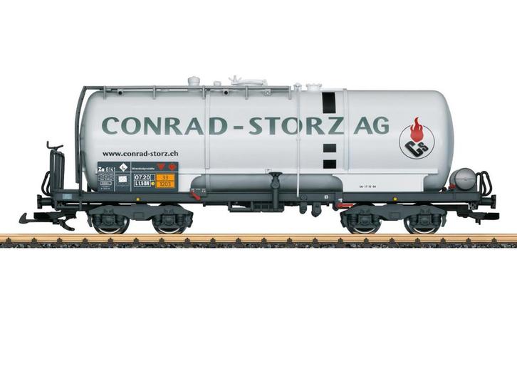 LGB 47832 RhB Kesselwagen Conrad-Storz, Metallrader (11/2..., Hobby en Vrije tijd, Modeltreinen | Overige schalen, Overige typen