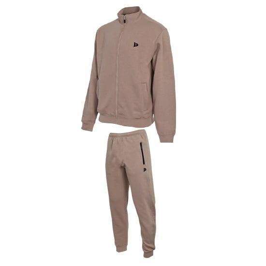 Donnay Donnay Heren - Joggingsuit Pike - Taupe Grey, Kleding | Heren, Broeken en Pantalons, Nieuw, Verzenden