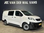 Peugeot Expert 2.0 BlueHDI 123pk L3H1 Dubbele Cabine Euro6 A, Auto's, Bestelauto's, Stof, Gebruikt, Wit, Dealer onderhouden