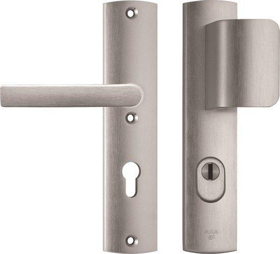 AXA veiligheidsbeslag Curve aluminium 72mm, Doe-het-zelf en Verbouw, Hang- en Sluitwerk, Verzenden