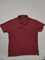 Stylish VAKKO Button-Up Shirt in Maroon, Verzenden, Nieuw