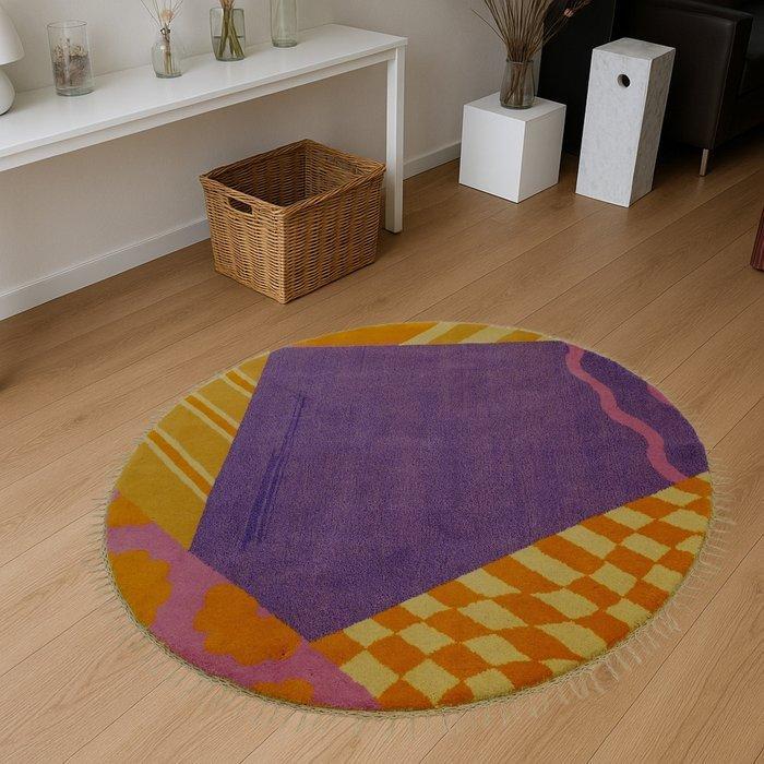 Nepal - Gereinigd - Vloerkleed - 175 cm - 175 cm, Huis en Inrichting, Stoffering | Tapijten en Kleden