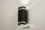 Rietveld Wandlampen - Zwart - Metaal, Aluminium, Huis en Inrichting, Lampen | Wandlampen, Verzenden, Nieuw