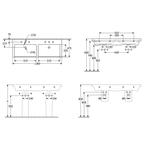 Wastafel Villeroy & Boch Subway 3.0 Dubbele Wasbak, Ophalen of Verzenden, Nieuw