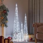 vidaXL Lichtkegelset decoratief LED 60/90/120 cm acryl, Diversen, Kerst, Verzenden, Nieuw