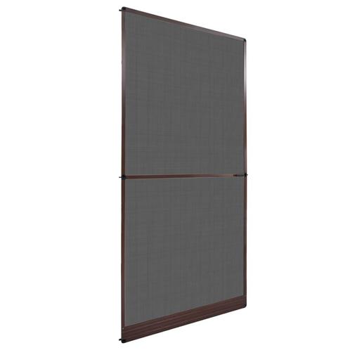 vidaXL Hordeur met scharnieren bruin 120 x 240 cm, Doe-het-zelf en Verbouw, Deuren en Horren, Nieuw, Verzenden
