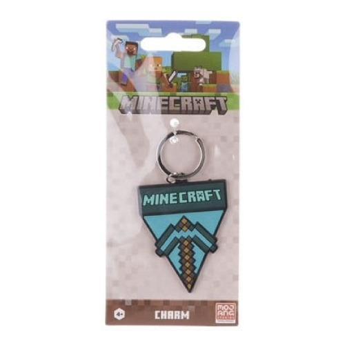 WL Minecraft Rubberen Sleutelhanger-Axis (Diversen) NIEUW, Verzamelen, Sleutelhangers, Nieuw, Ophalen of Verzenden