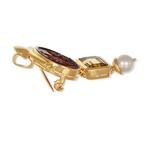Hanger - 18 karaat Geel goud - 22.45ct. tw. Carneool -, Sieraden, Tassen en Uiterlijk, Antieke sieraden