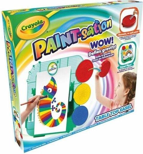 CRAYOLA - Paint-Sation - Schildersezel 2-in-1, Hobby en Vrije tijd, Knutselen, Ophalen of Verzenden