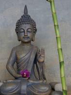 Boeddha bamboe 50x70cm Tuinschilderij - Customize-it, Nieuw, Verzenden