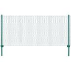 Draadgaashek 25x1m groen | Gebruikt | OP = OP, Tuin en Terras, Tuinhekken en Hekwerk, Ophalen of Verzenden, Nieuw, Overige materialen