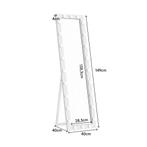 Volledige Lichaamsspiegel 150x40 Cm LED Spiegel Met 24 Gloei, Verzenden, Nieuw