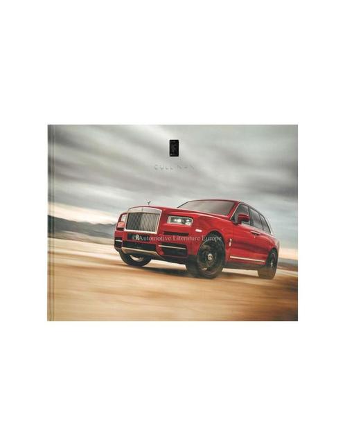 2018 ROLLS ROYCE CULLINAN HARDCOVER BROCHURE ENGELS, Boeken, Auto's | Folders en Tijdschriften