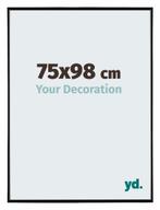 Fotolijst 75x98 cm - Zwart Hoogglans - Kunststof - Evry, Verzenden, Nieuw