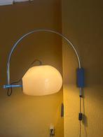 Wandlamp - Chroom, Metaal, Plastic - Een muur booglamp