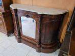 Credenza - Knoesthout, Marmer, Antiek en Kunst