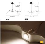 Scandinavische LED Hanglamp – Moderne Keramische Plafondlamp, Huis en Inrichting, Lampen | Hanglampen, Verzenden, Nieuw