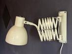 Lamp - Wit metaal - Industriële schaarlamp, Antiek en Kunst, Antiek | Lampen