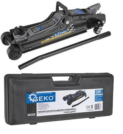 Garagekrik Incl.koffer 2.5 Ton Laag Model - Min. Hoogte 80mm, Auto diversen, Autogereedschap, Nieuw, Ophalen of Verzenden