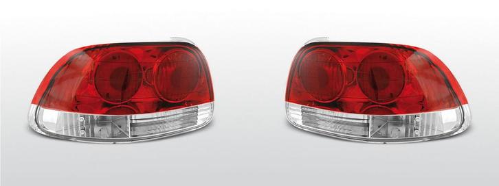 Achterlichten | Honda CRX Del Sol 1992-1997 | rood / wit, Auto-onderdelen, Verlichting, Nieuw, Honda, Verzenden