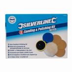 Silverline Schuur- en polijstset - Ø 125 mm - 6-delig - V.., Ophalen of Verzenden