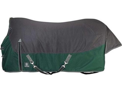 KANTRIE Buitendeken voor Paarden - TX 135 cm - Grijs/ Groen, Huis en Inrichting, Woonaccessoires | Overige, Nieuw, Verzenden