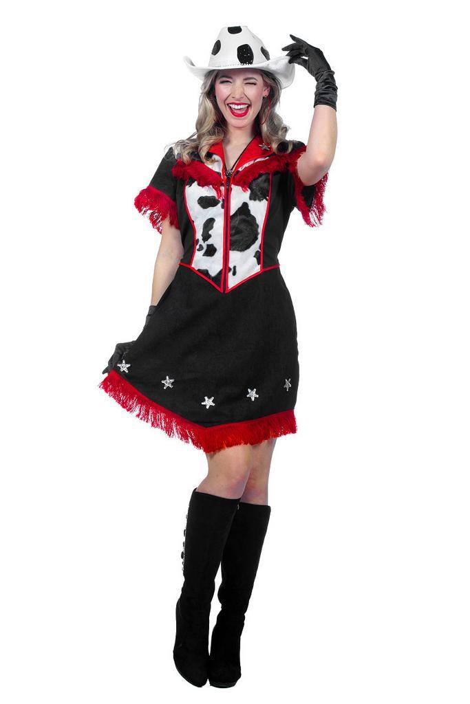 Western Jurk Cowgirl Dames Premium, Kleding | Dames, Carnavalskleding en Feestkleding, Nieuw, Ophalen of Verzenden