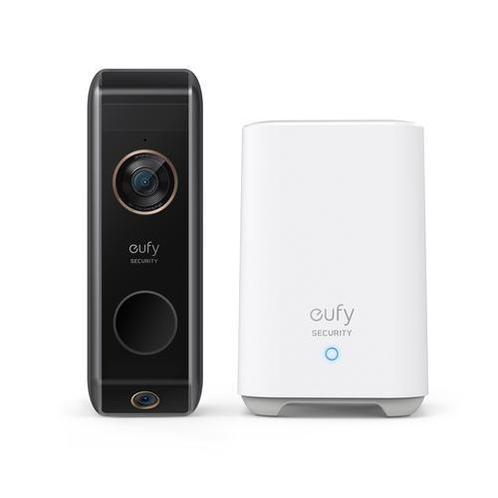 Eufy Videodeurbel set Dual 2 Pro draadloos met Homebase, Audio, Tv en Foto, Videobewaking, Ophalen of Verzenden