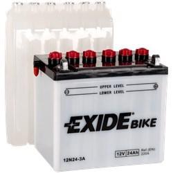 Exide Motor Accu 12V 24Ah 184x124x160, Motoren, Onderdelen | Overige, Verzenden