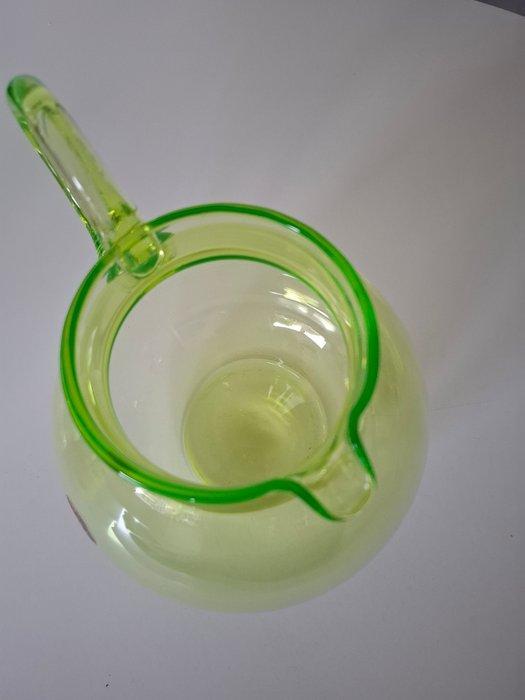 Kristalunie Maastricht - W.J. Rozendaal - Kan - Uraniumglas, Antiek en Kunst, Kunst | Designobjecten