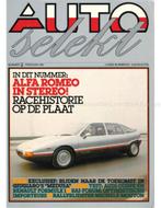 1981 AUTO SELEKT MAGAZINE 2 NEDERLANDS, Boeken, Auto's | Folders en Tijdschriften, Nieuw, Author