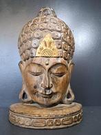 Boeddha masker op voetstuk - Beeld - Indonesië (Zonder