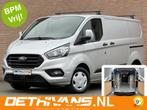 Ford Transit Custom 2.0TDCI 130PK Inrichting Sortimo / 2x Sc, Nieuw, Ford, Zilver of Grijs, Lease